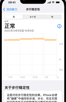 融安iPhone手机维修如何在iPhone开启'步行稳定性通知'