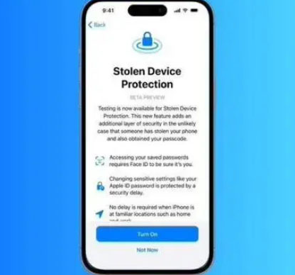融安苹果授权维修店分享被盗设备保护功能开启方法 