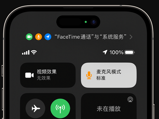 融安苹果授权维修网点分享iPhone在通话时让你的声音更清晰 