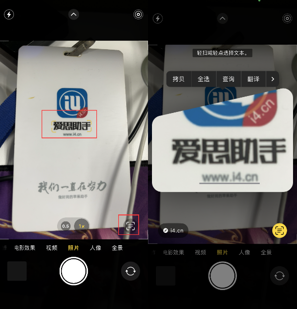 融安苹果手机维修分享升级iOS 16后如何通过相机翻译文本 