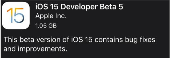 融安苹果手机维修分享如何升级到iOS15.0 beta5 