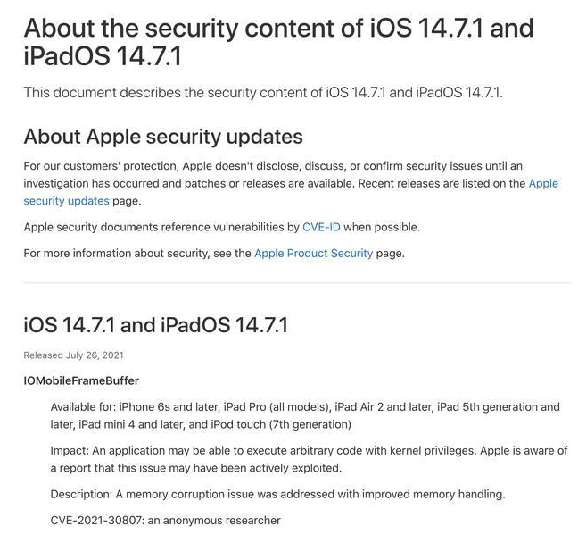 融安苹果手机维修分享iOS 14.7.1 正式版更新内容及升级方法 